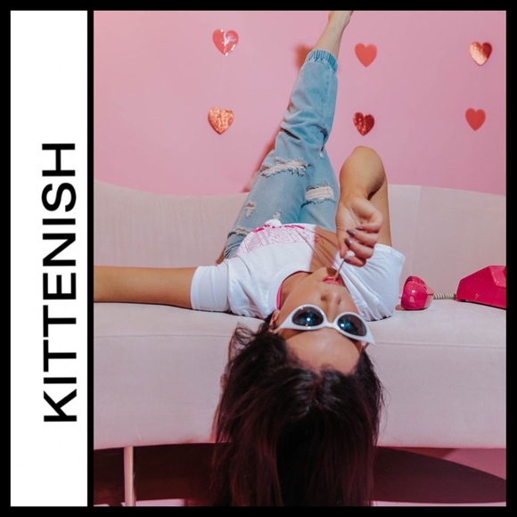 Kittenish Distressed Ansley Denim Joggers - Picture 6 of 12